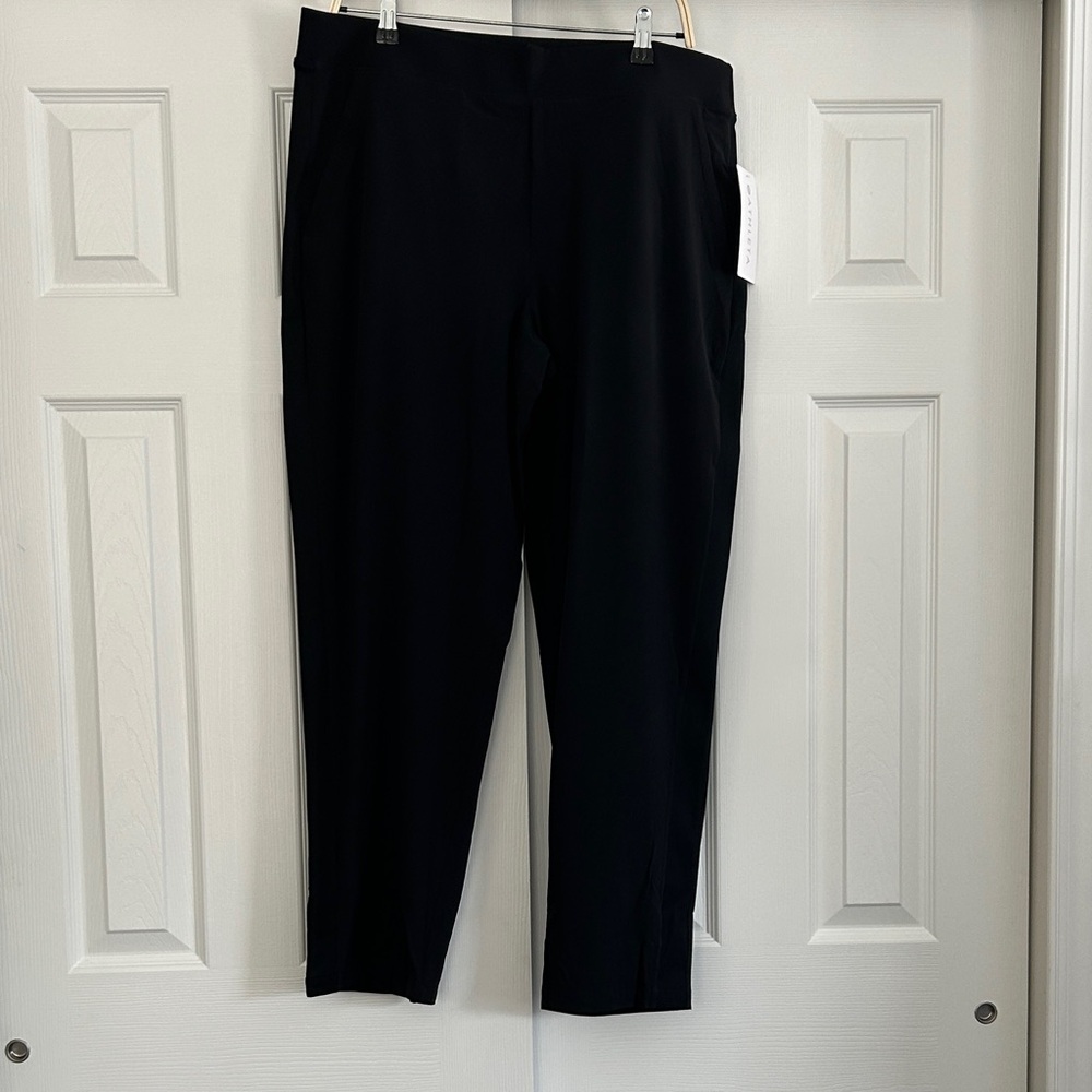 NWT Athleta Brooklyn Lined Pant Size 16 Black